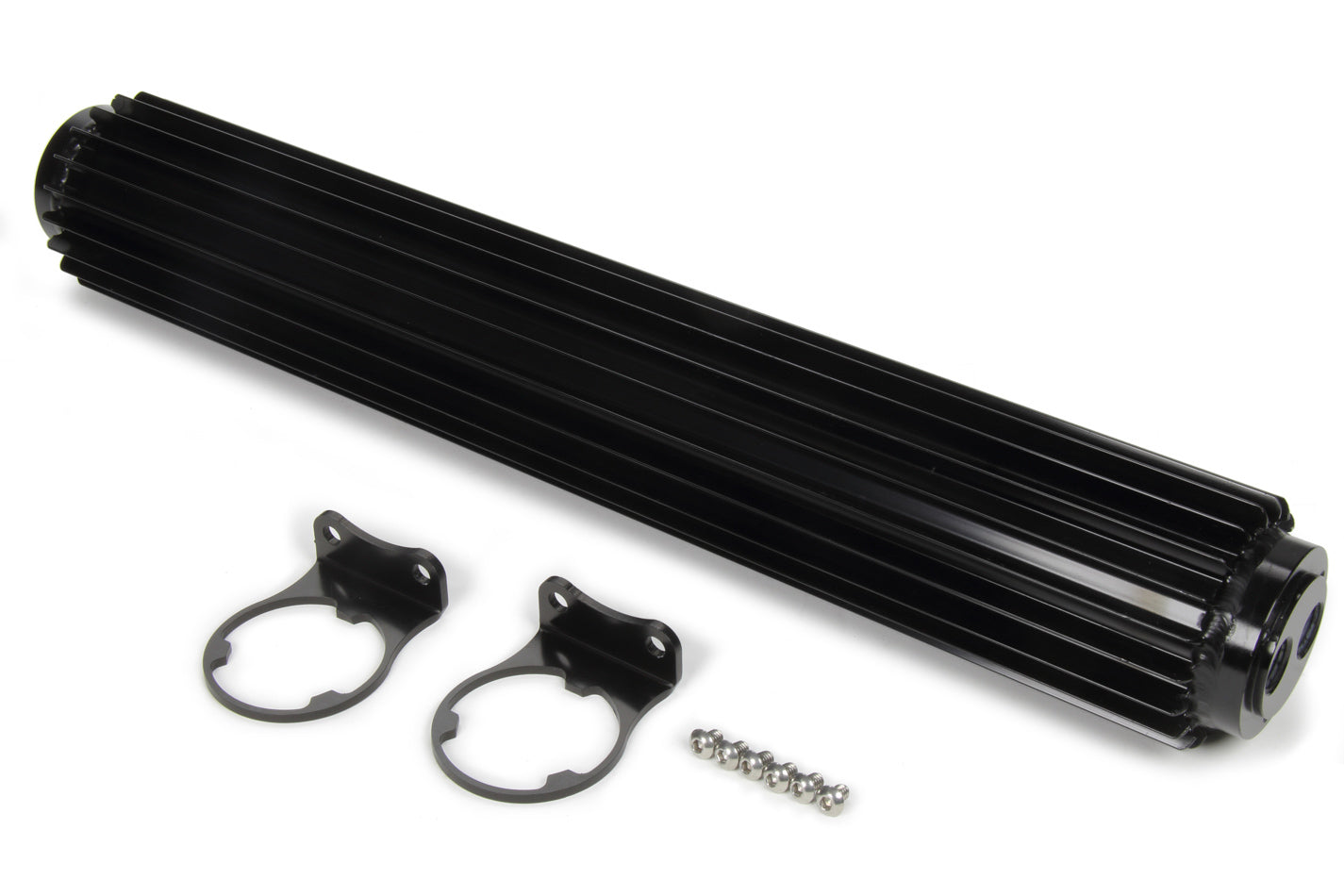 Derale 13282 Dual-Pass Heat Sink Cool er  18in Black Anodized Derale 13282