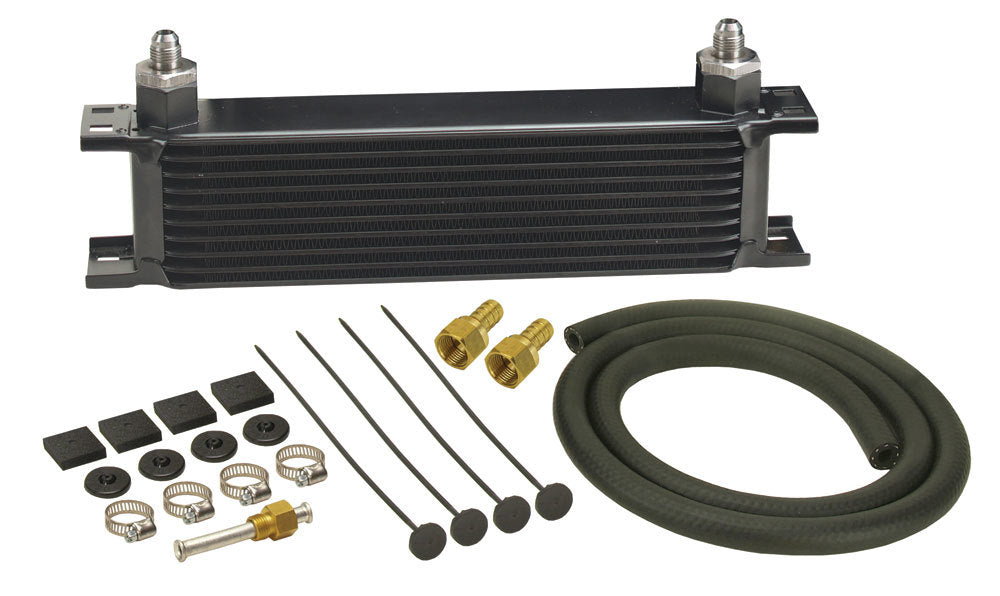 Derale 13401 Trans Cooler 3x13x2 3/8in FPT GVW 20000 Derale 13401