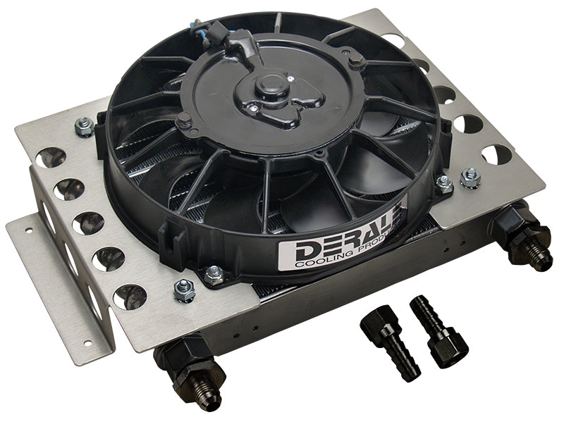 Derale 13750 Remote Oil Cooler w/Fan Derale 13750