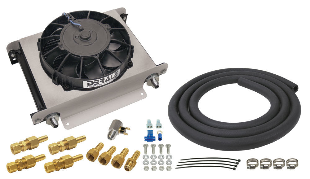 Derale 13960 Hyper Cool Cooler Kit -6AN Inlets Derale 13960