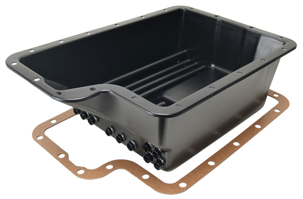Derale 14208 Black Trans Pan Ford 4R100/E4OD/5R110/5R110W Derale 14208