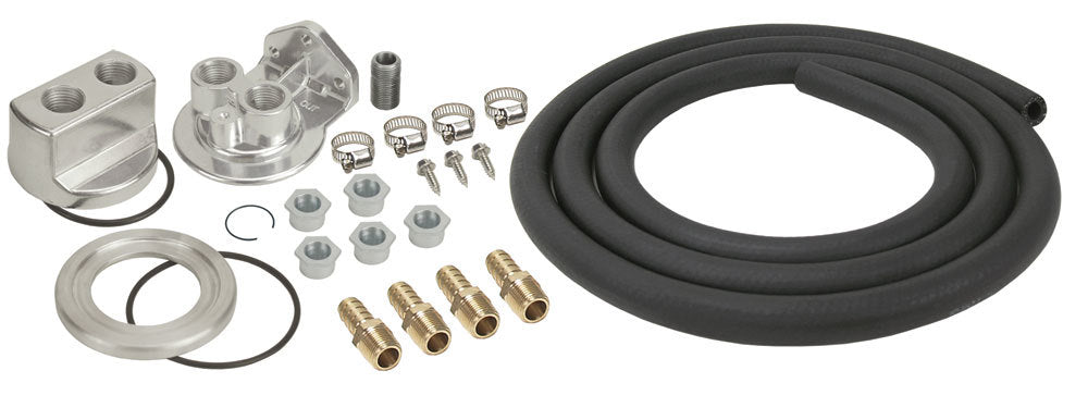 Derale 15748 Single Mount Oil Filter Relocation Kit Derale 15748