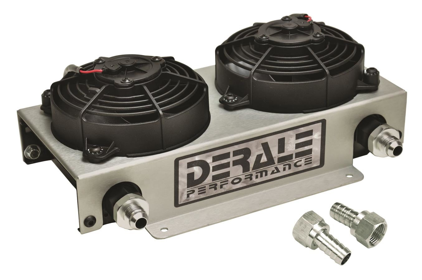 Derale 15840 Remote Oil Cooler -8AN w/ Fan Derale 15840