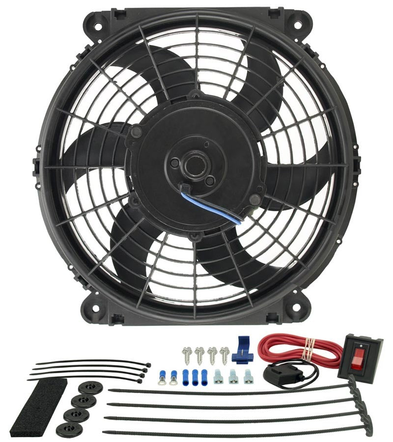 Derale 16510 10 Tornado Electric Fan Derale 16510