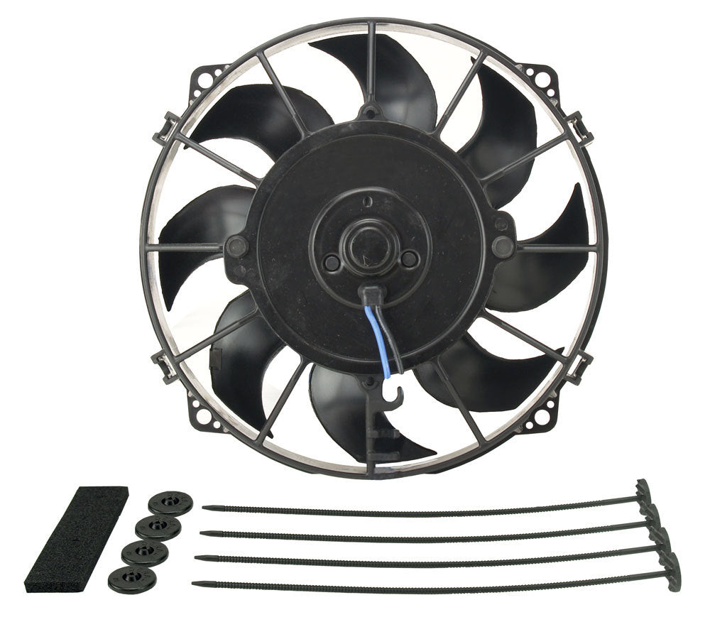 Derale 16618 8in Tornado Electric Fan w/Standard  Mounting Kit Derale 16618