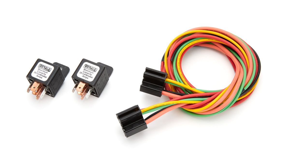 Derale 16765 40/60 Amp Dual Relay w/Wiring Harness Derale 16765