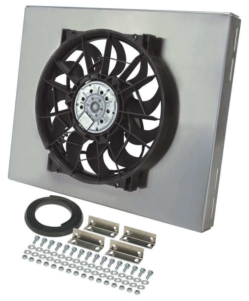 Derale 16820 RAD Fan w/Alum Shroud Assembly Derale 16820