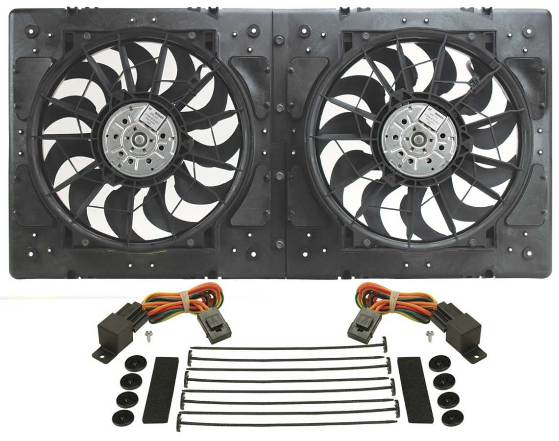 Derale 16934 12in Dual High Output RAD Fans Puller Derale 16934