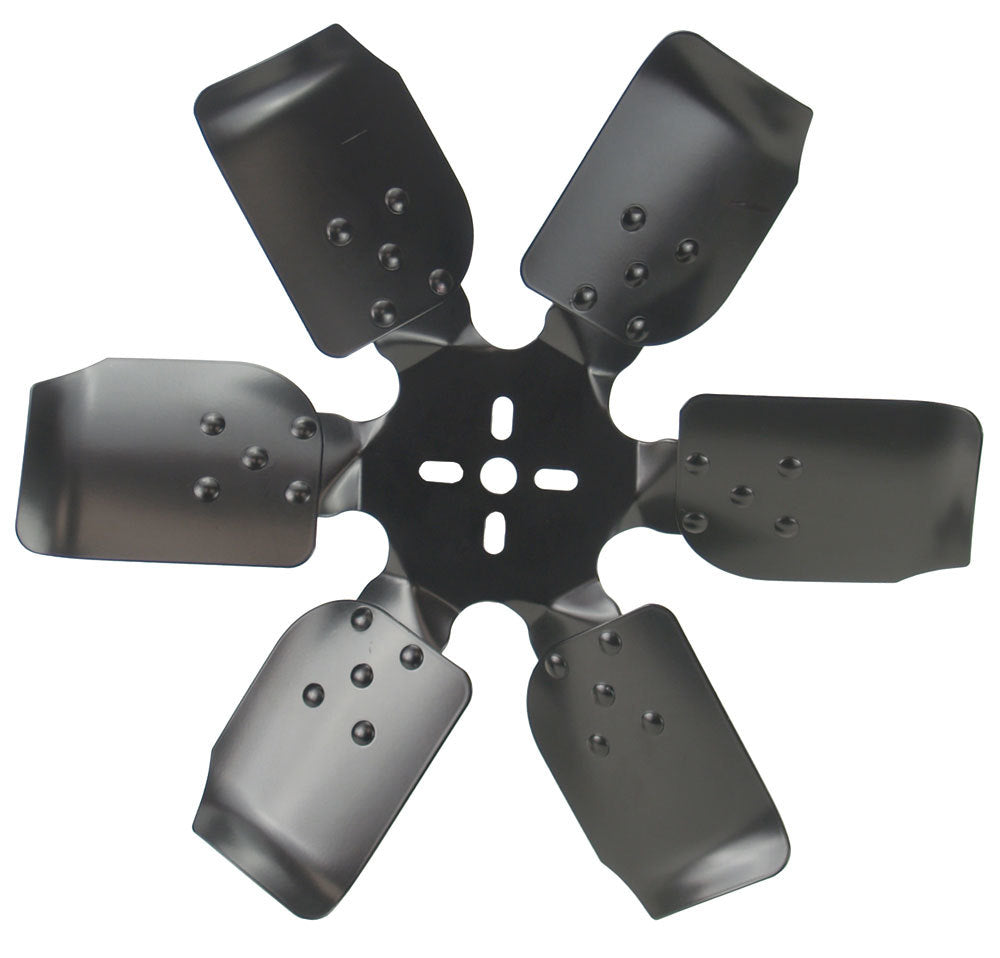 Derale 17417 17in Rigid Race Fan Steel Blade-Reverse Rot Derale 17417