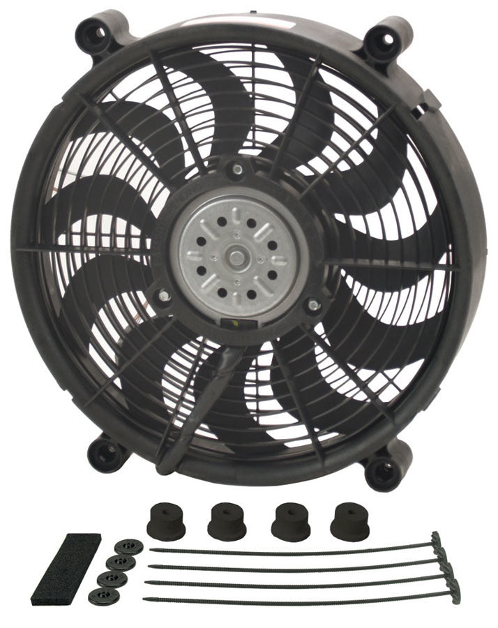 Derale 18214 14in High Output Electrc Fan Std Kit Derale 18214