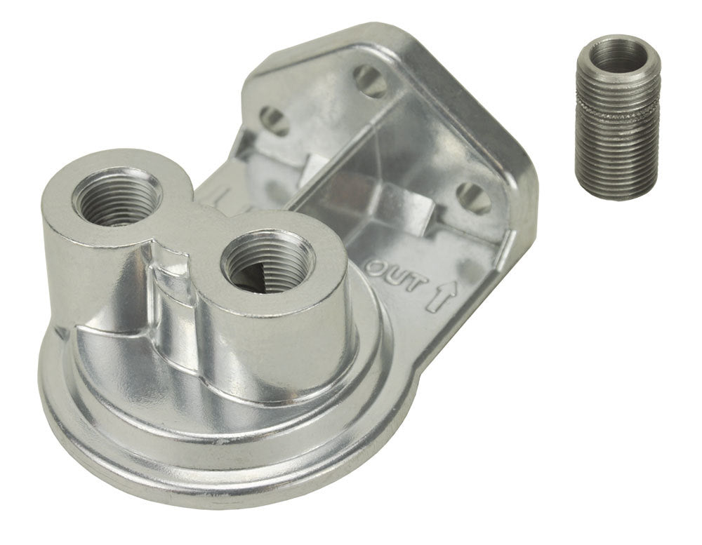 Derale 25044 Remote Ports-Up Filter Mount 1/4 NPT Derale 25044