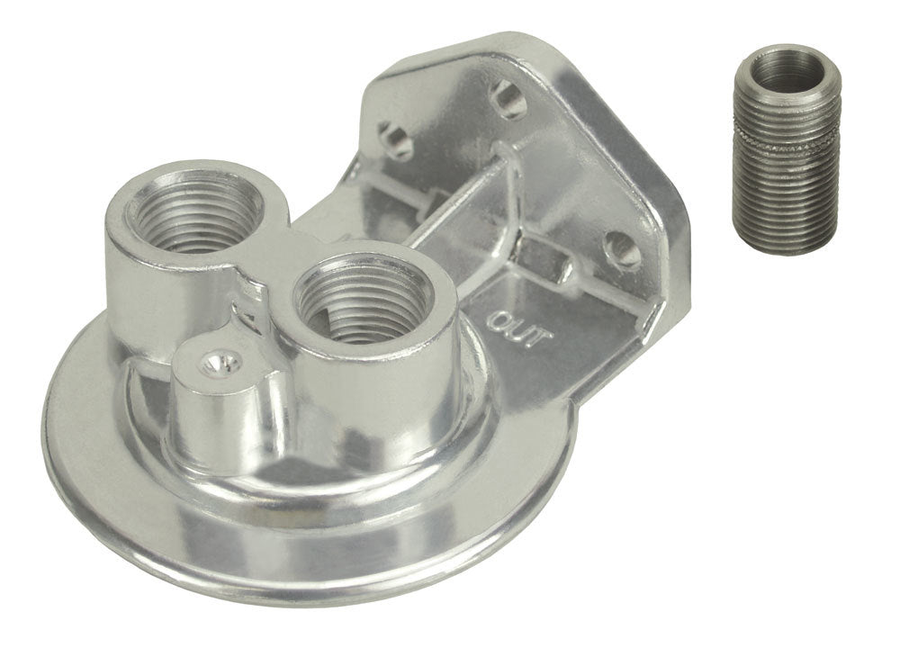 Derale 25728 Ports-Up Filter Mount 1/2in NPT Derale 25728