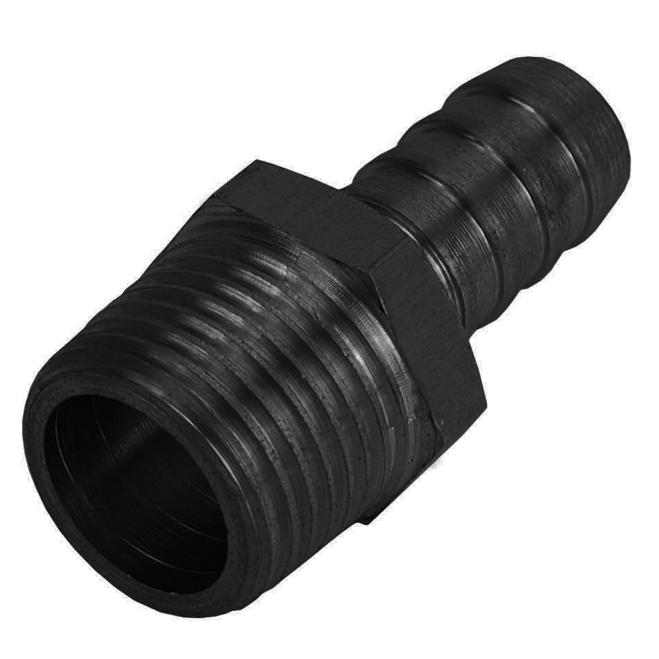 Derale 98103 Straight Hose Barb Fitti ng 1/2 NPT M x 1/2 Barb Derale 98103