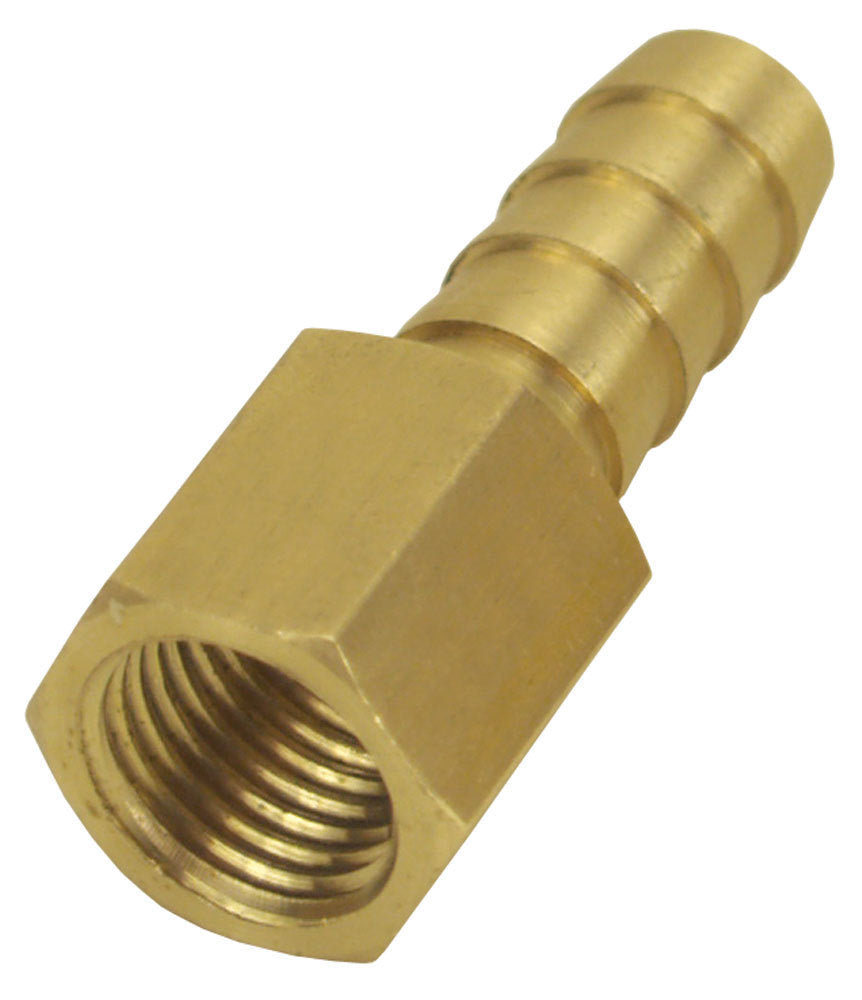 Derale 98104 Straight Hose Barb Fitti ng 1/4 NPT F x 3/8 Barb Derale 98104