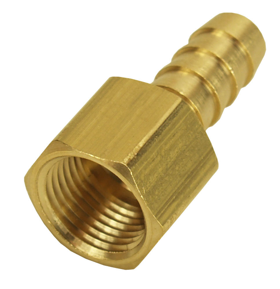 Derale 98105 Straight Hose Barb Fitti ng 3/8 NPT F x 3/8 Barb Derale 98105