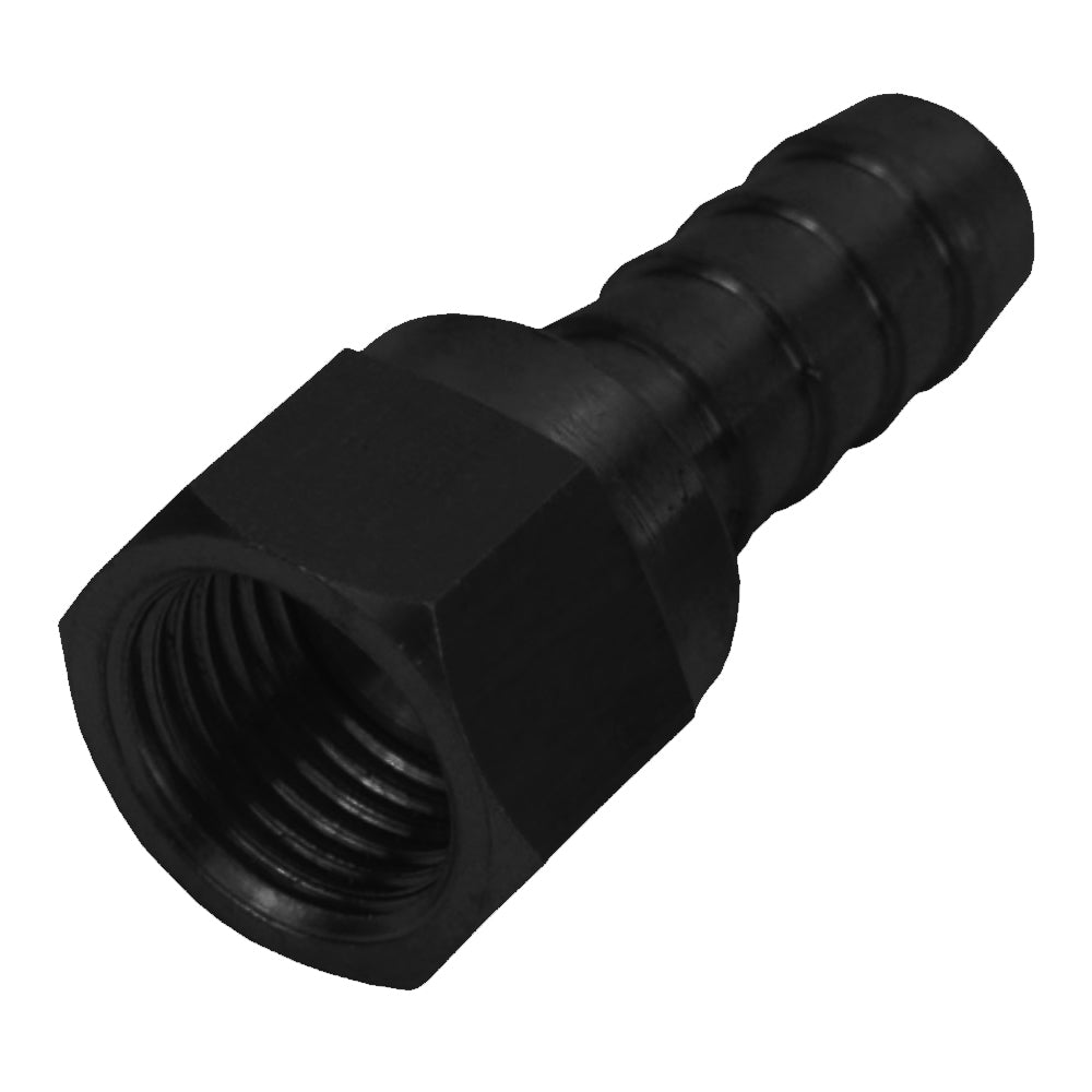 Derale 98200 -6AN Female Swivel x 3/8in Barb Fitting Derale 98200