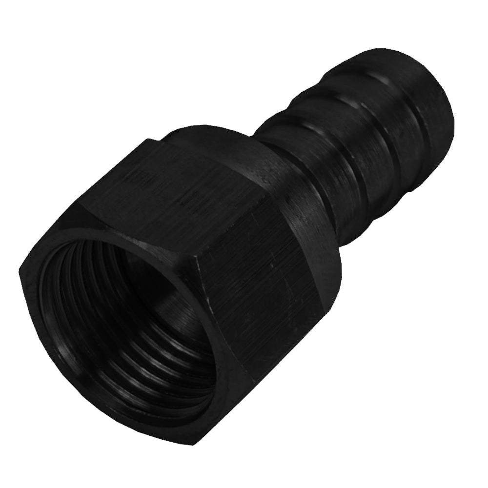 Derale 98202 -8AN Female Swivel x 1/2 in Barb Fitting Derale 98202