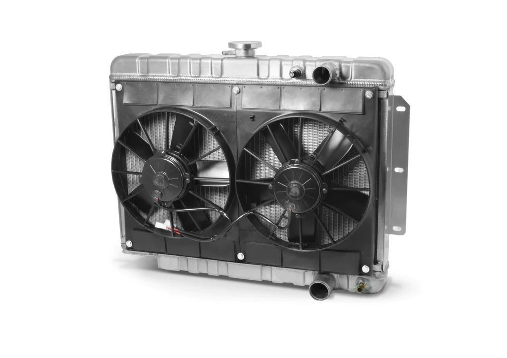 Dewitts Radiator 32-6139014M Radiator w/Fans Impala LS 59-64 Man Trans Raw Dewitts Radiator 32-6139014M
