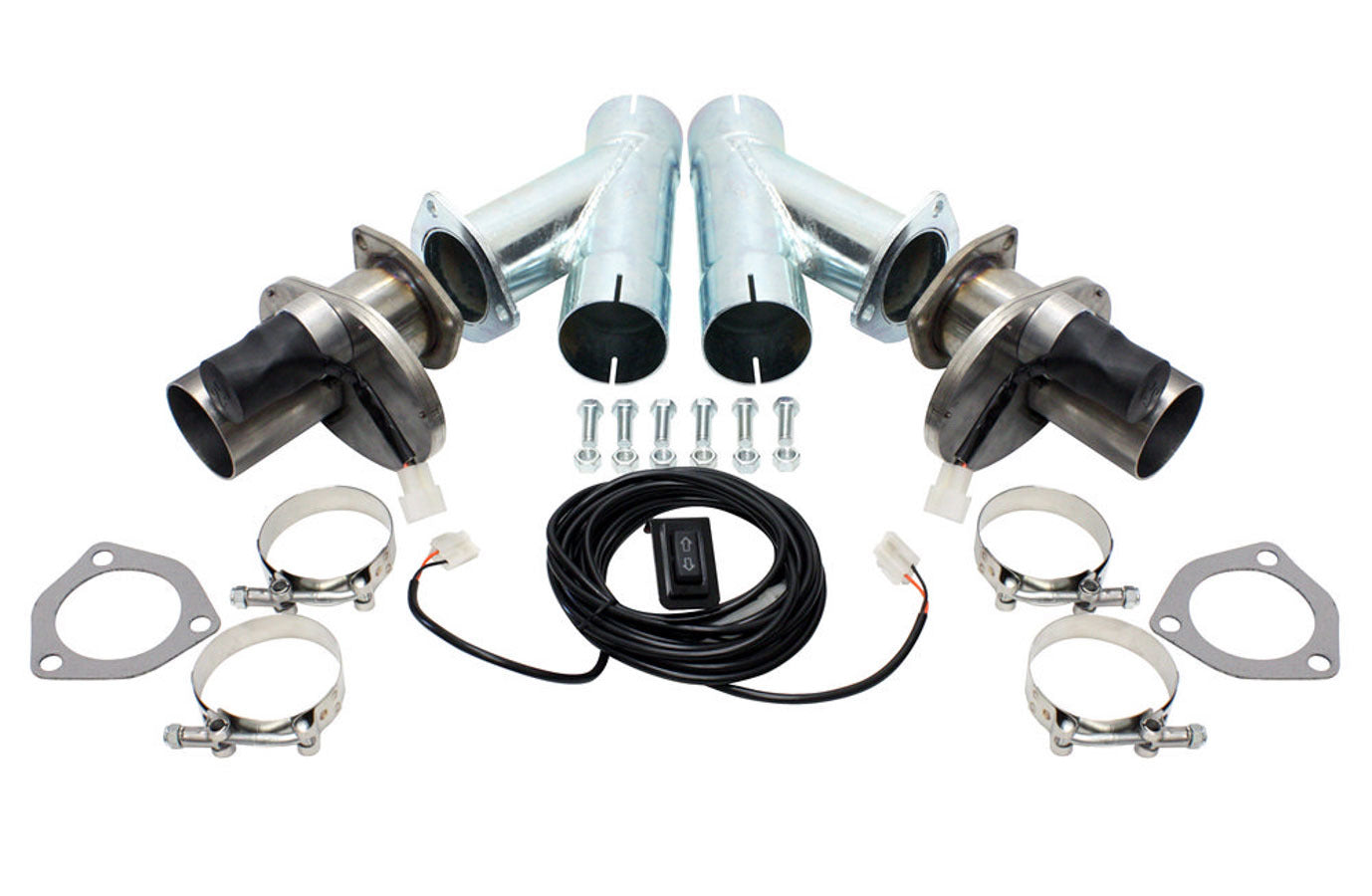 Doug's Headers DEC250AK 2.5in Exhaust Cutout Kit Electric (pair) Doug's Headers DEC250AK
