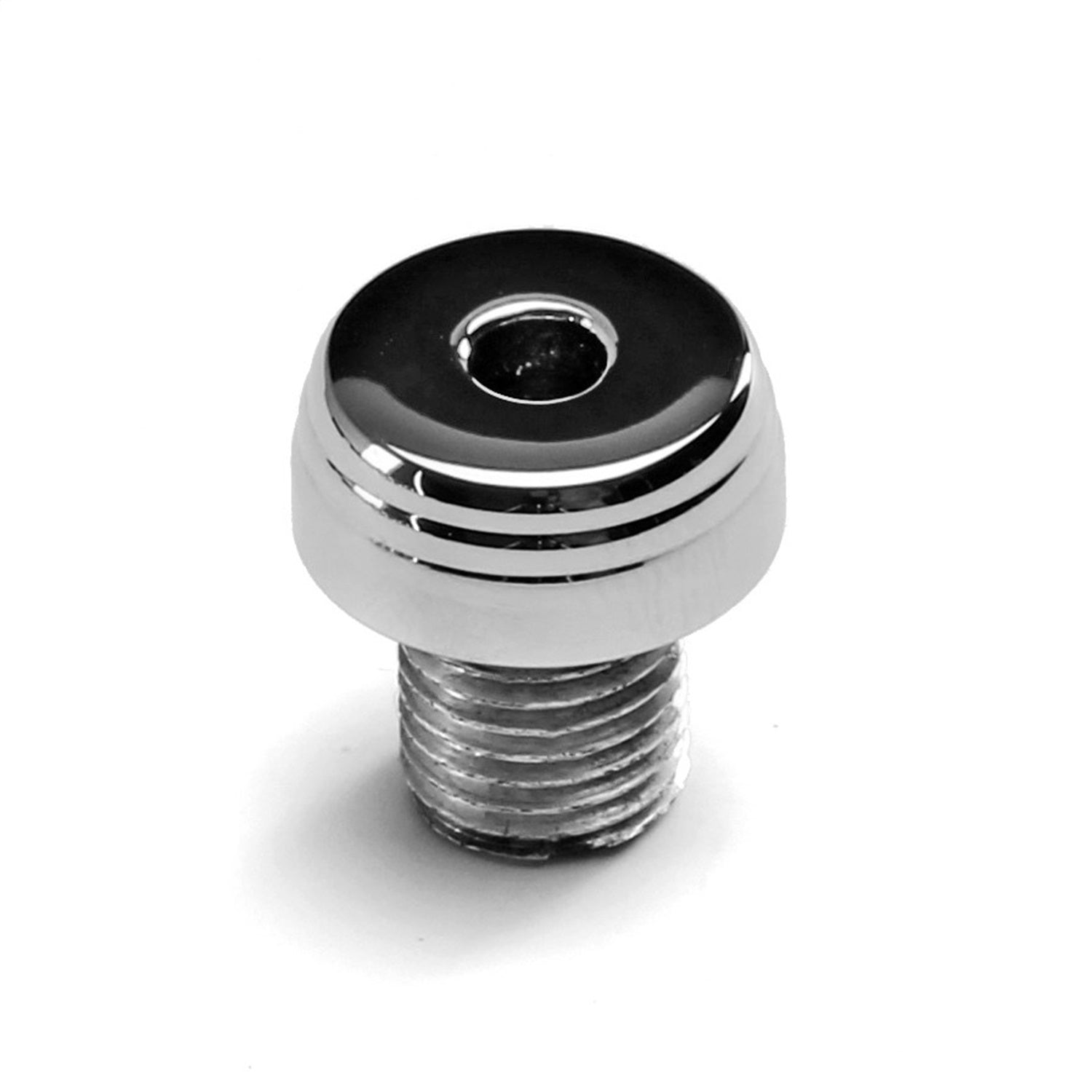 Lokar DK-012C Dash Knob Bezel; 7/16 in.-20 Size; Male; Lucille Style; Chrome; Lokar DK-012C