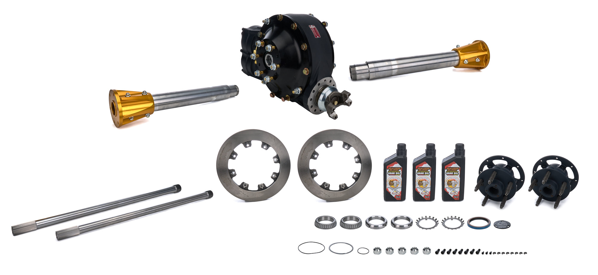 Diversified Machine 4.12MODPKG2 EZ 4.12 Mod Rear w/GN Tubes Blt Hubs & Rotors Diversified Machine 4.12MODPKG2
