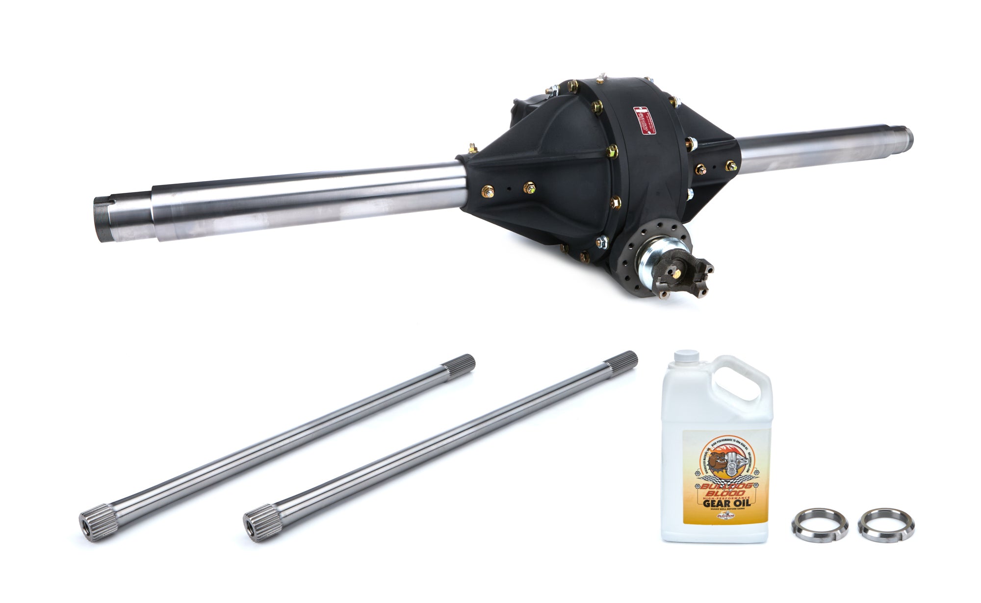Diversified Machine 4.12MODPKG5 4.12 MOD Rear Saturday Night GN Hollow Axles Diversified Machine 4.12MODPKG5