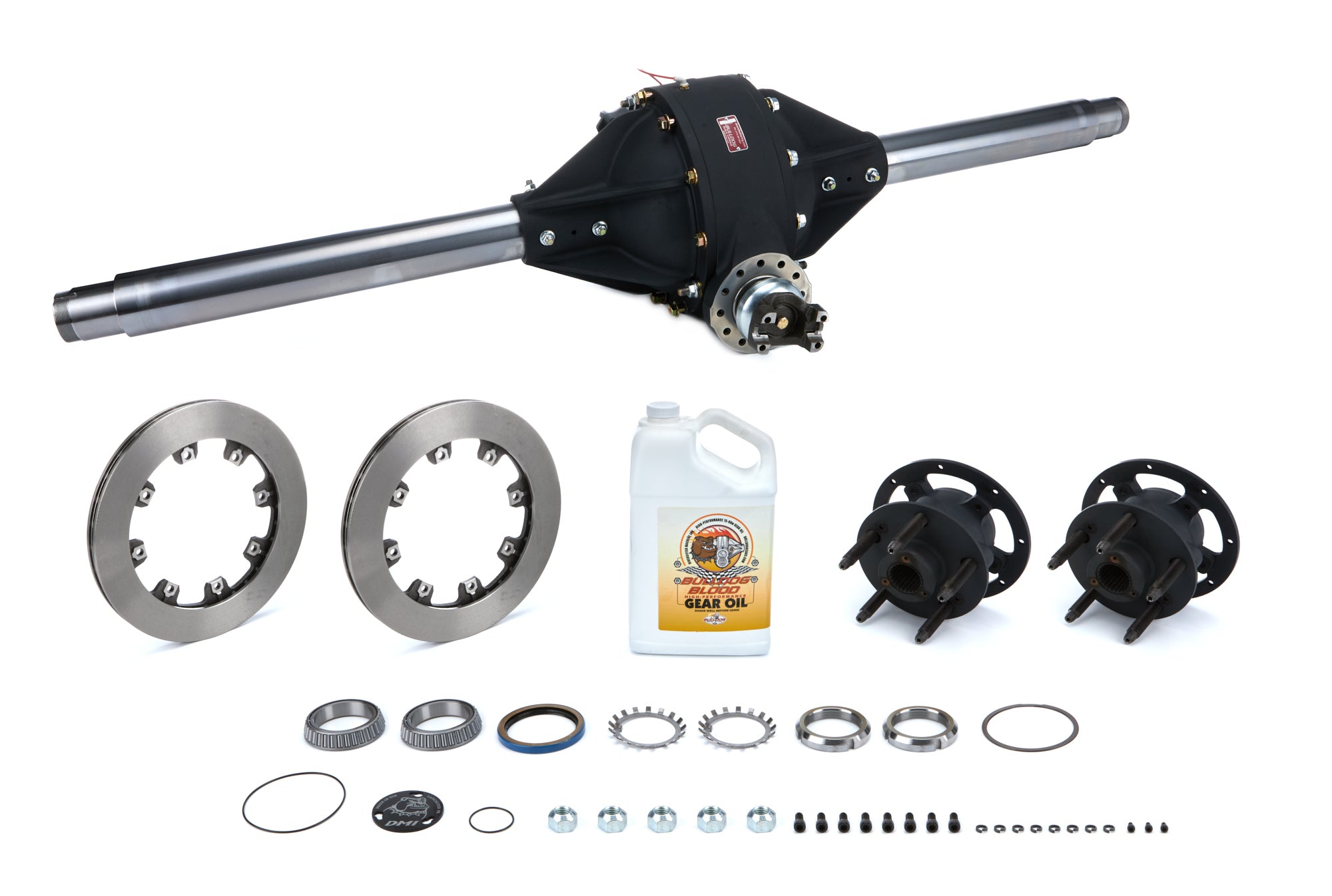 Diversified Machine 4.86MODPKG3-2 4.86 Mod Rear w/GN Tubes Billet Hubs & Rotors Diversified Machine 4.86MODPKG3-2