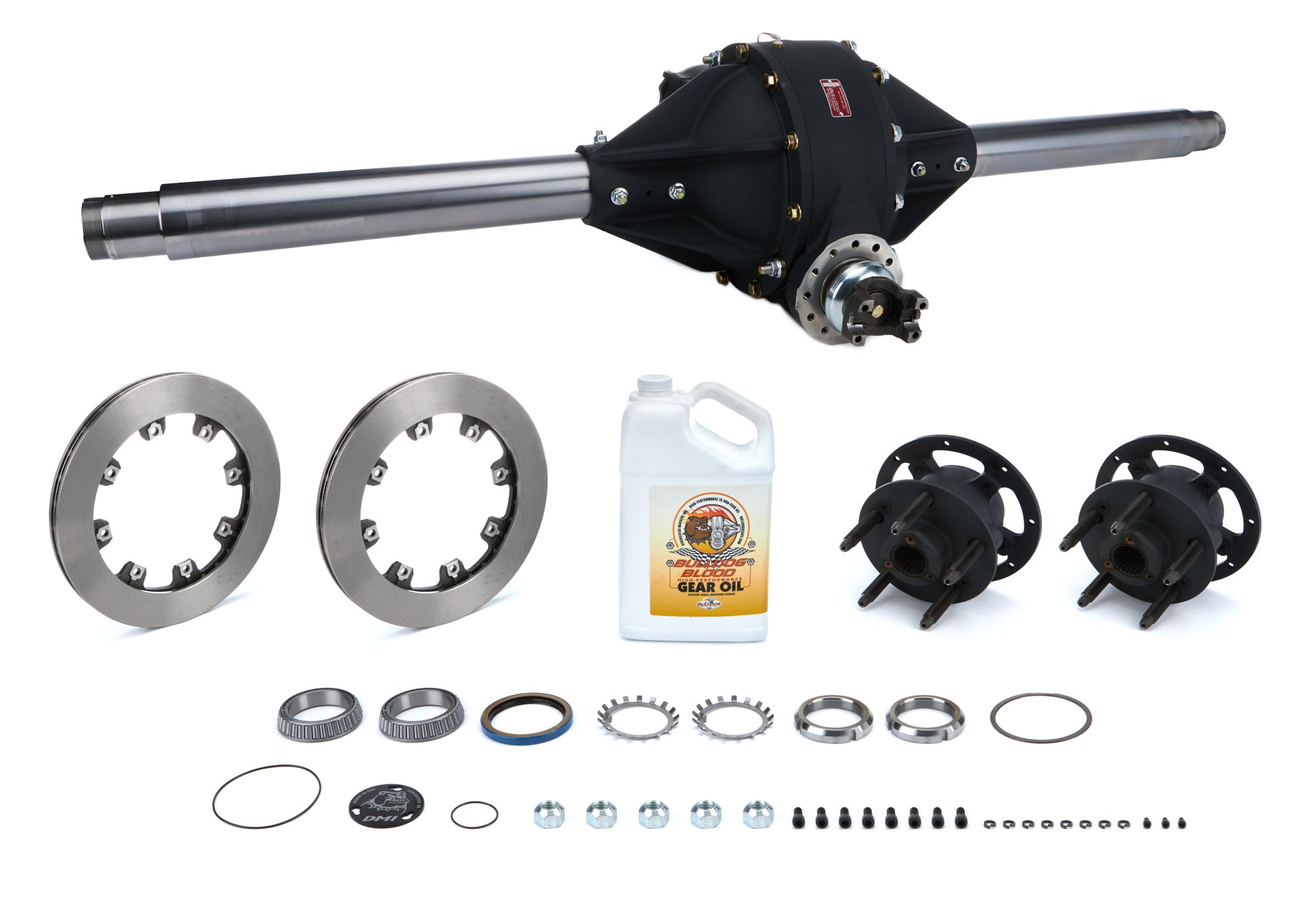 Diversified Machine 4.86MODPKG4 4.86 Mod Rear w/GN Tubes Billet Hubs & Rotors Diversified Machine 4.86MODPKG4