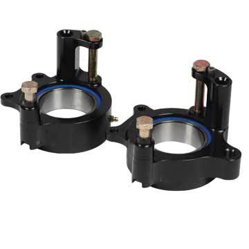 Diversified Machine SRC-2575B Small Double Bearing Birdcage Set Black Diversified Machine SRC-2575B