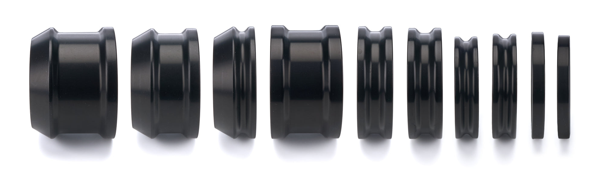 Diversified Machine SRC-2590B Alum Spacer Kit Black Diversified Machine SRC-2590B