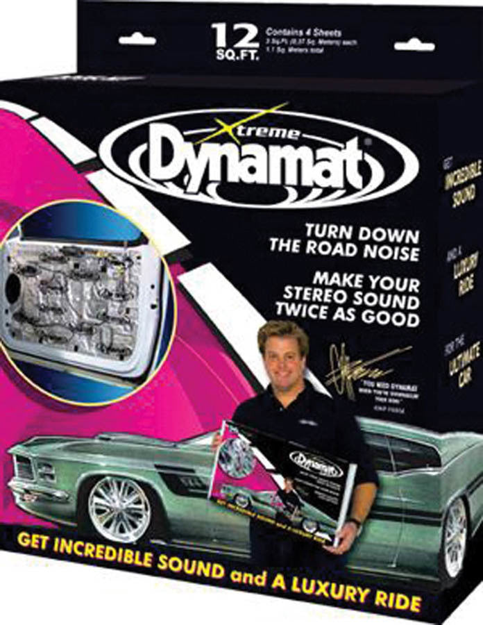 Dynamat 10435 Dynamat Extreme Door Kit 4 Sheets 12in x 36in Dynamat 10435