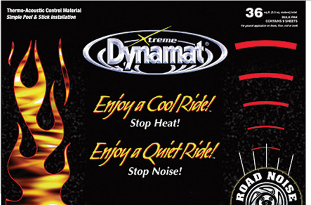 Dynamat 10465 Dynamat Extreme Mega Pak 9 Sheets 24in  x 48in Dynamat 10465