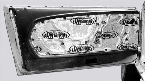 Dynamat XFO M1 D2 67-68 Mustang Door Kit Custom Cut Dynamat XFO M1 D2