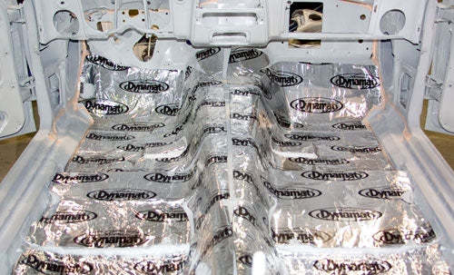Dynamat XGM F1 F 67-69 Camaro Floor Kit Custom Cut Dynamat XGM F1 F