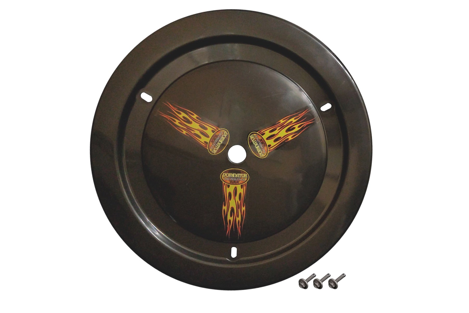 Dominator Race Body DOM-1006-B-BK Wheel Cover Bolt-On Black Real Style Dominator Race Body DOM-1006-B-BK