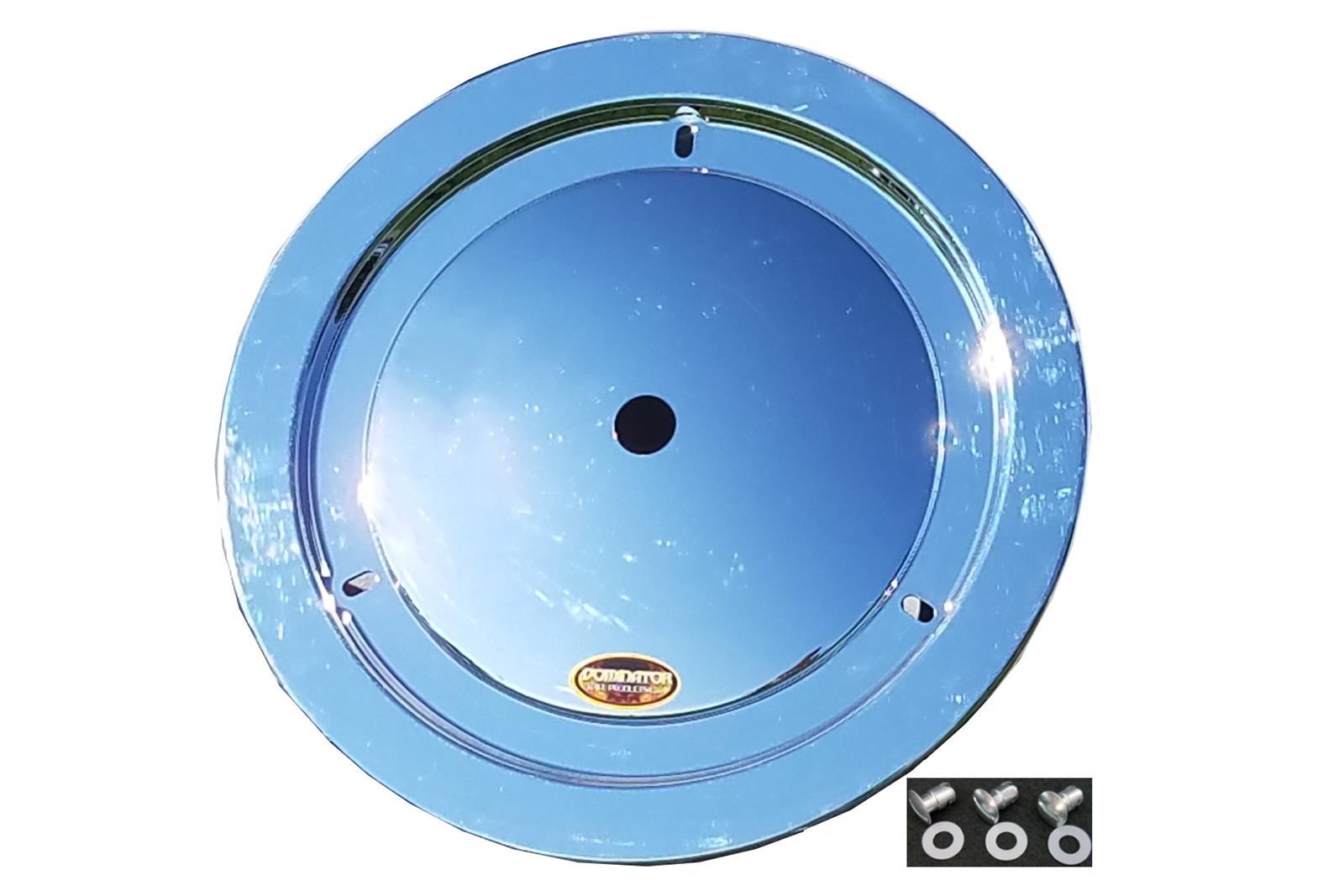 Dominator Race Body DOM-1006-B-CHROME Wheel Cover Bolt-On Chrome Real Style Dominator Race Body DOM-1006-B-CHROME