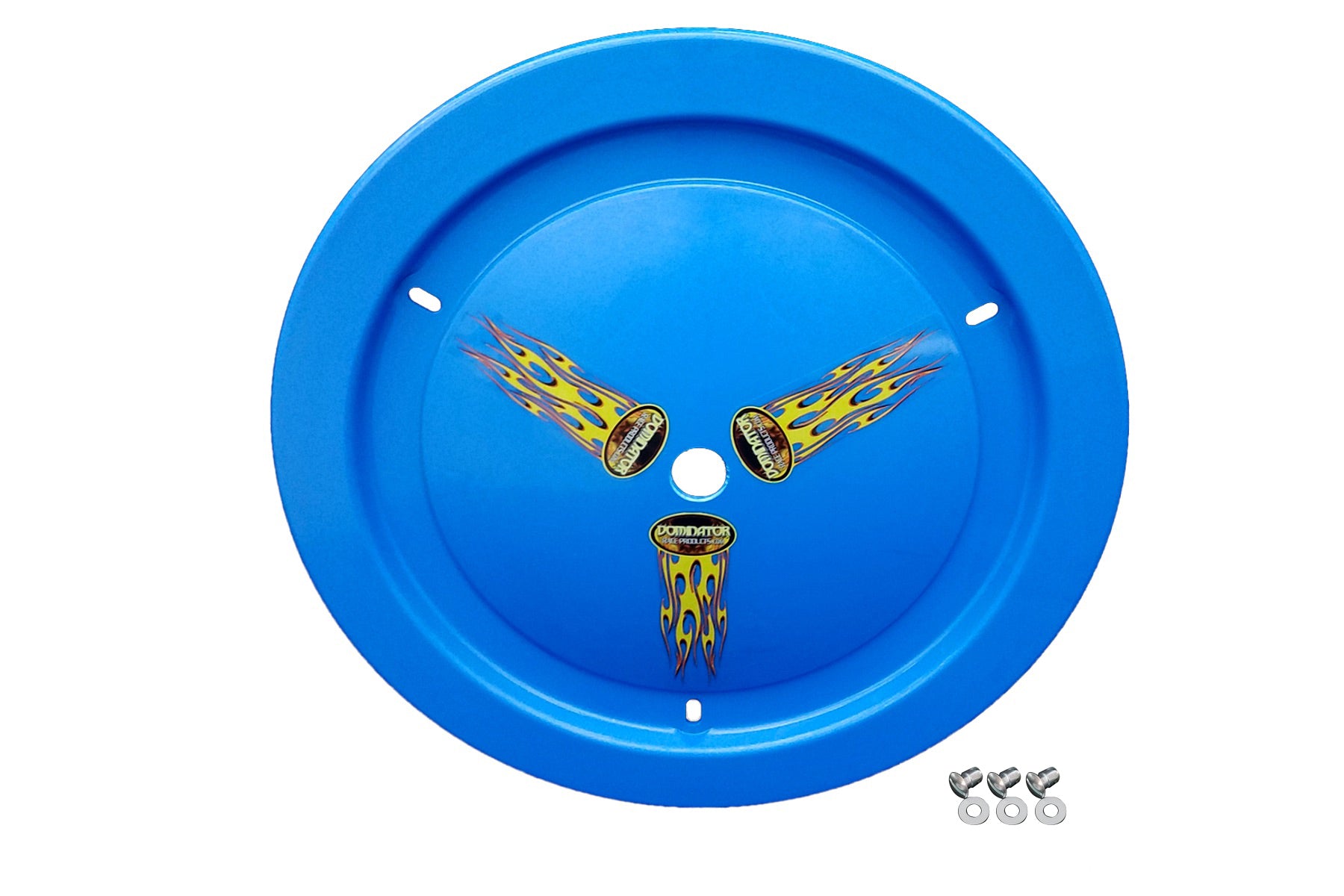 Dominator Race Body DOM-1012-D-BL Wheel Cover Dzus-On Blue Dominator Race Body DOM-1012-D-BL