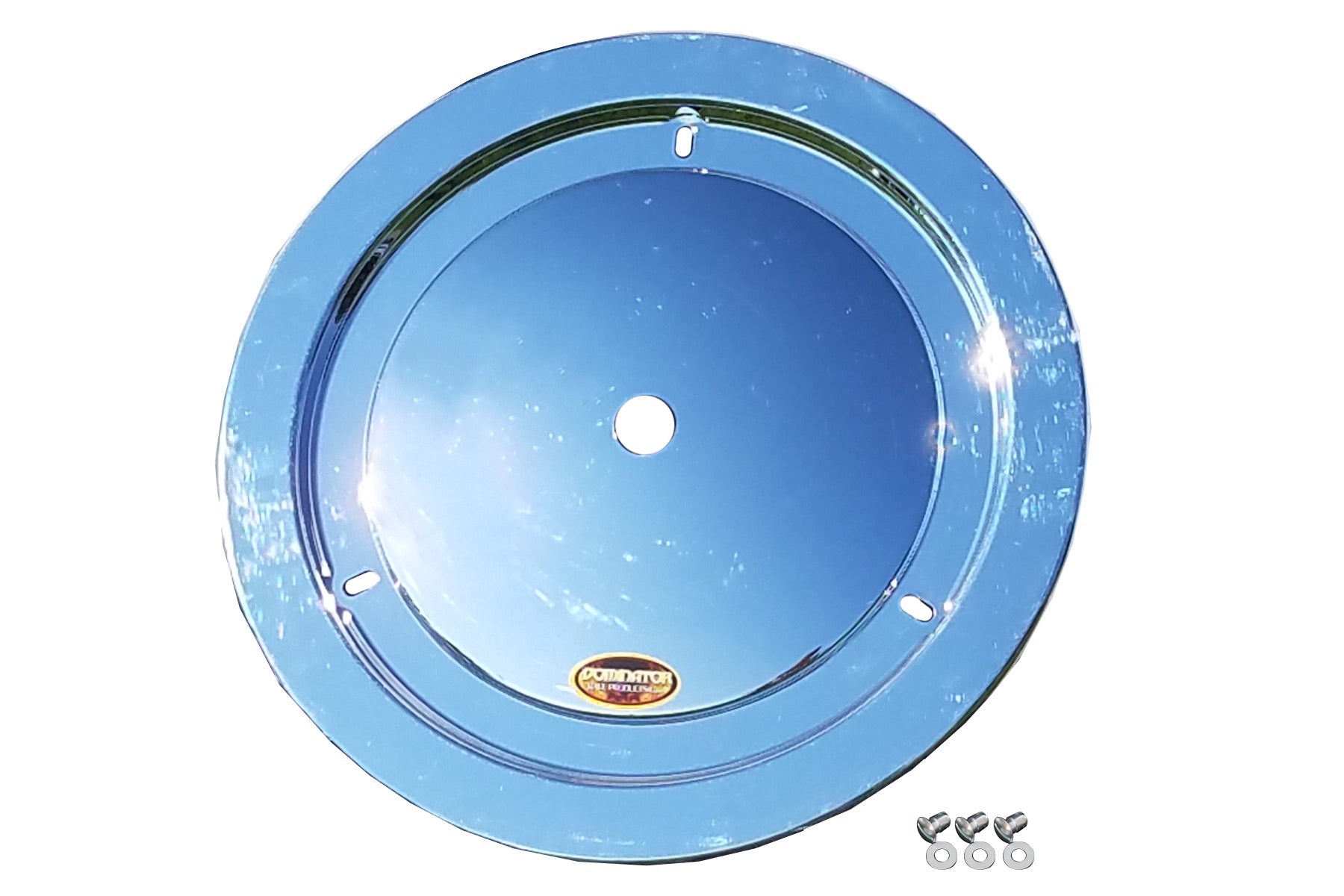 Dominator Race Body DOM-1012-D-CHROME Wheel Cover Dzus-On Chrome Dominator Race Body DOM-1012-D-CHROME