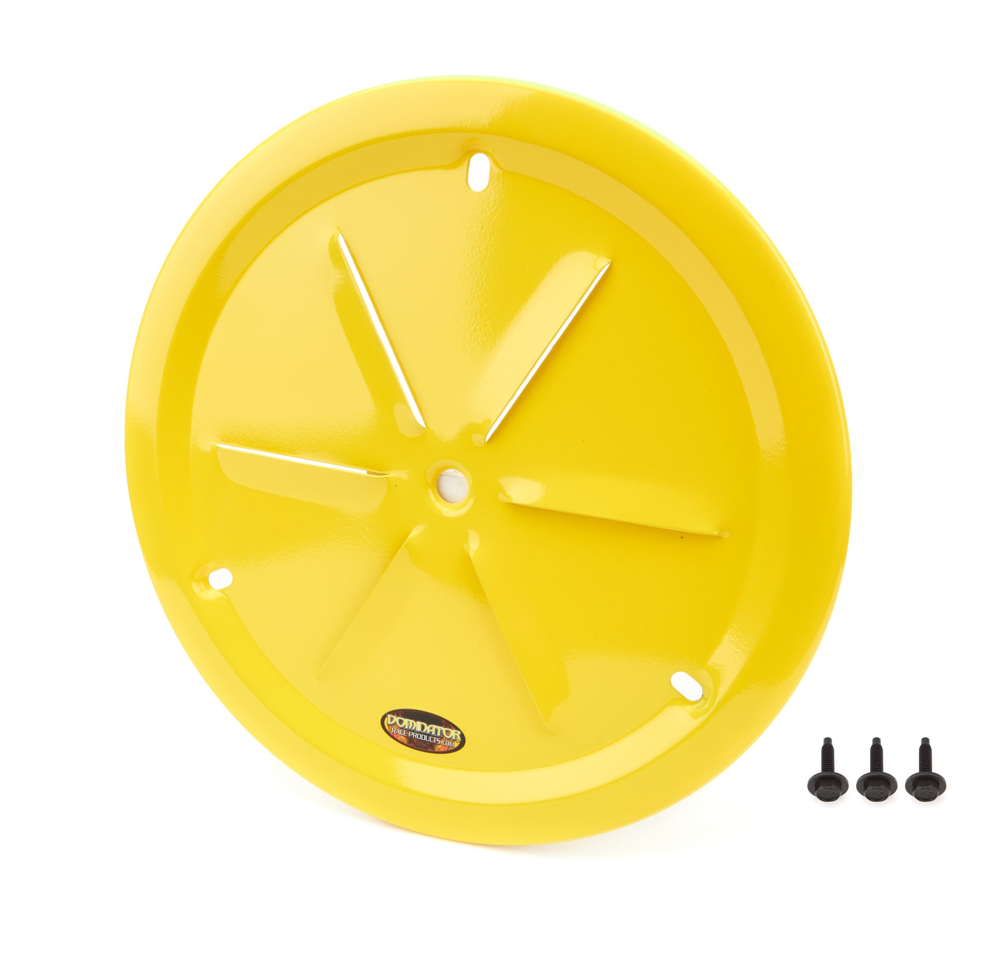 Dominator Race Body DOM-1031-B-YE Wheel Cover Louver Vent Alum Bolt 15in Yellow Dominator Race Body DOM-1031-B-YE