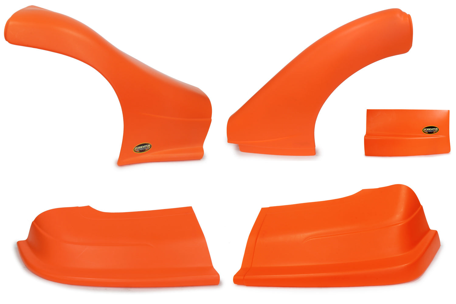 Dominator Race Body DOM-2300-FLO-OR Dominator Late Model Nose Kit Flou Orange Dominator Race Body DOM-2300-FLO-OR