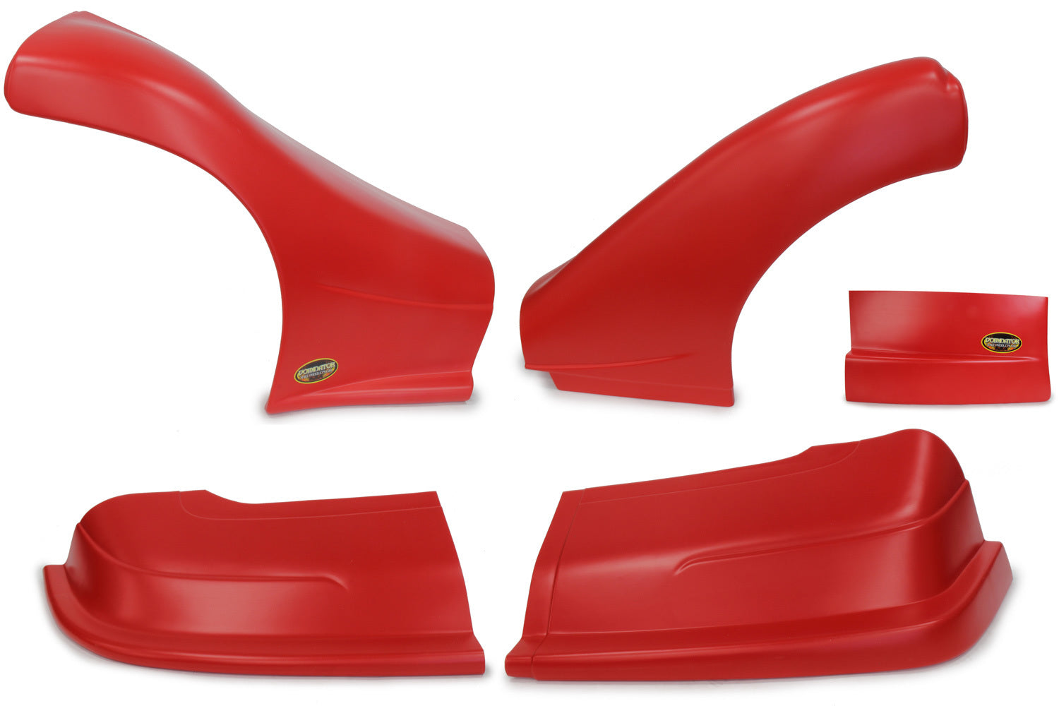 Dominator Race Body DOM-2300-RD Dominator Late Model Nose Kit Red Dominator Race Body DOM-2300-RD