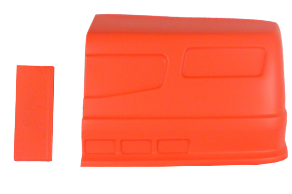 Dominator Race Body DOM-302-FLO-OR SS Nose Flou Orange Left Side Dominator SS Dominator Race Body DOM-302-FLO-OR