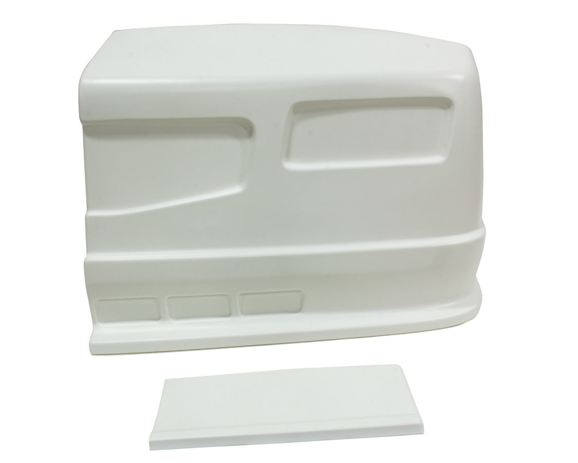 Dominator Race Body DOM-302-WH SS Nose White Left Side Dominator SS Dominator Race Body DOM-302-WH