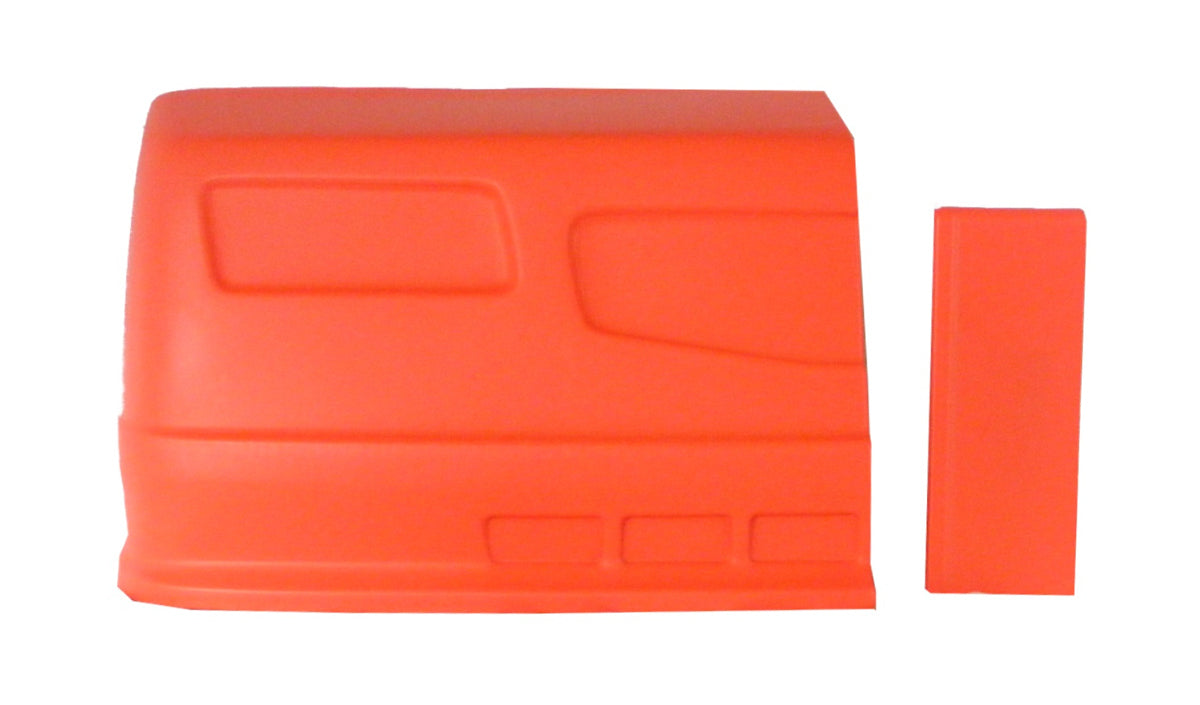 Dominator Race Body DOM-303-FLO-OR SS Nose Flou Orange Right Side Dominator SS Dominator Race Body DOM-303-FLO-OR