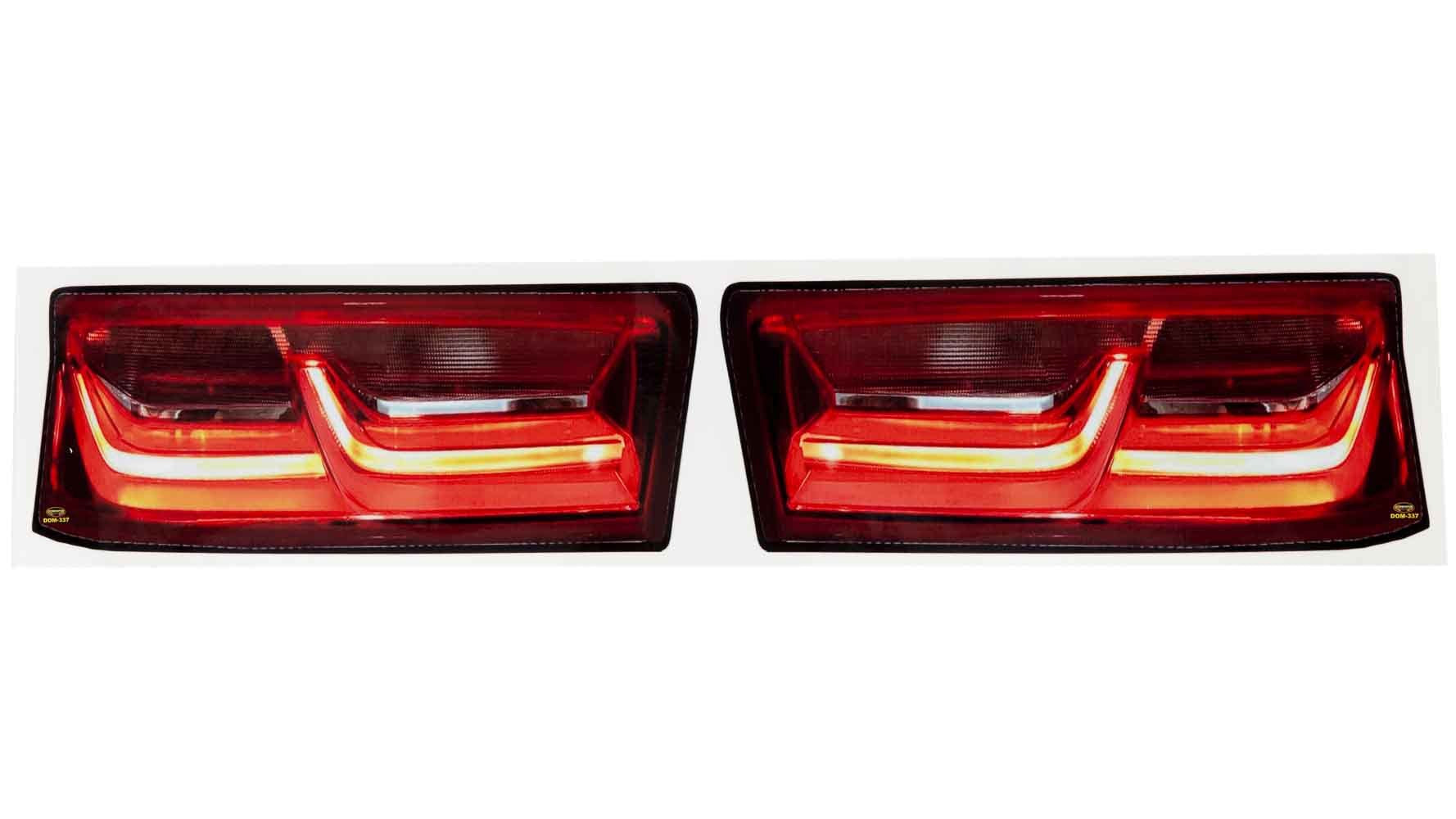 Dominator Race Body DOM-337 Decal Taillight Camaro SS Dominator Race Body DOM-337