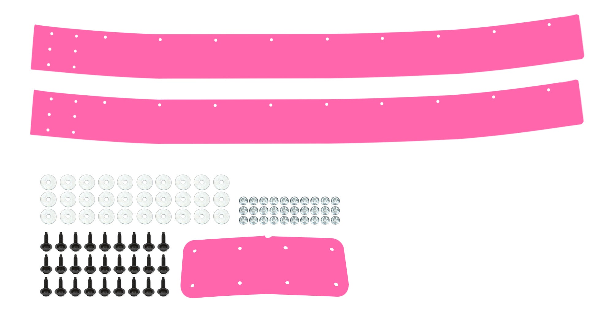 Dominator Race Body DOM-345-PK Valance Camaro SS Pink Dominator Race Body DOM-345-PK