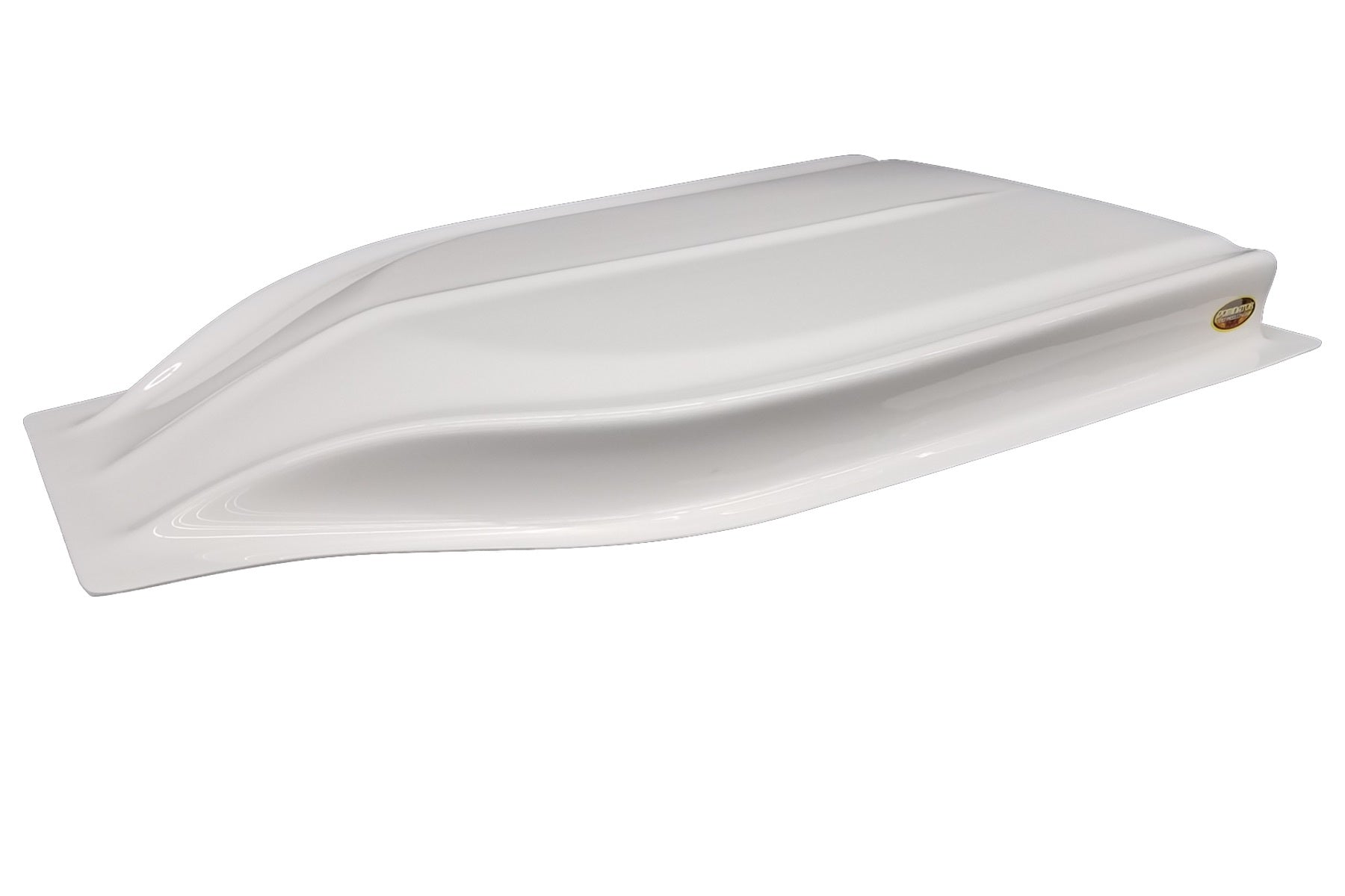 Dominator Race Body DOM-517-WH Hood Scoop Stalker 2.5in Street Stock White Dominator Race Body DOM-517-WH
