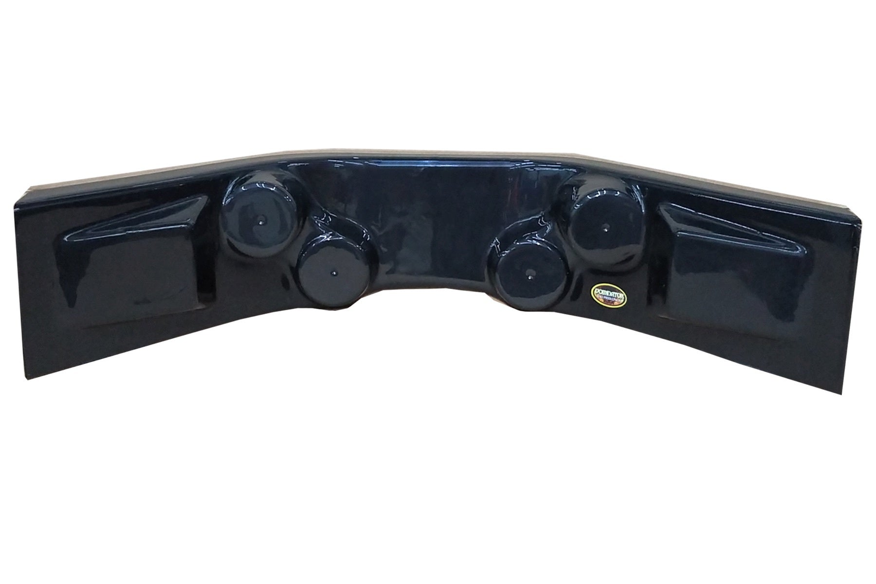 Dominator Race Body DOM-910-BK Dash Panel Curved Black 30in w x 12in d x 6.5in Dominator Race Body DOM-910-BK