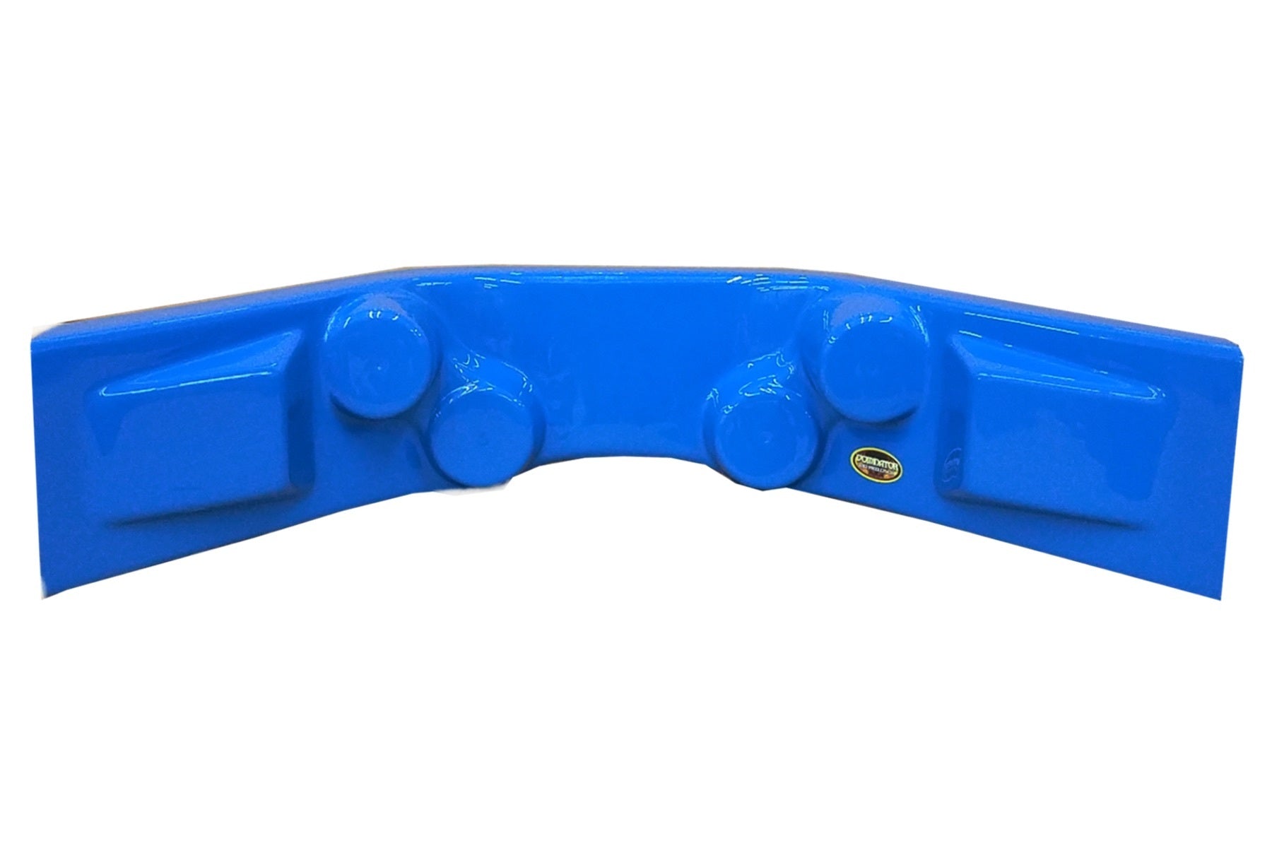 Dominator Race Body DOM-910-BL Dash Panel Curved Blue 30in w x 12in d x 6.5in Dominator Race Body DOM-910-BL
