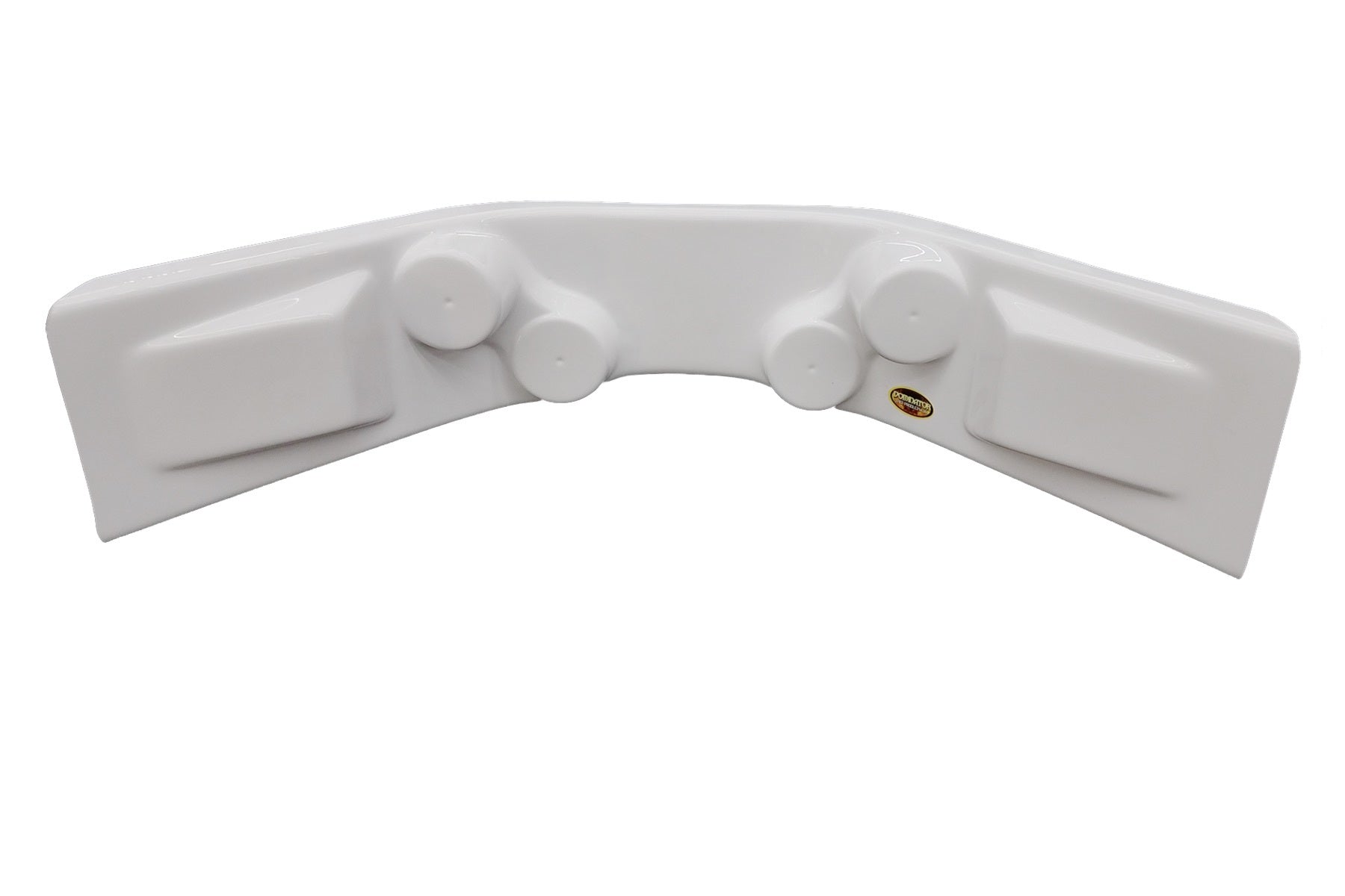 Dominator Race Body DOM-910-WH Dash Panel Curved White 30in w x 12in d x 6.5in Dominator Race Body DOM-910-WH